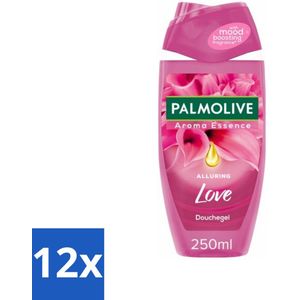 Palmolive - Douchegel - Alluring Love - Aroma Essence - 250 ml - Voordeelverpakking - 12 stuks