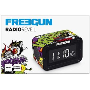 Radio Klok met Groot Display en Alarmfunctie