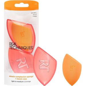 Miracle Complexion Sponge en Travel Case - De Perfecte Makeup Spons voor een Flawless Finish