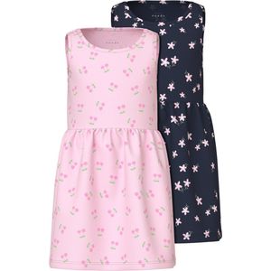 NAME IT NMFVILINSE 2P SL DRESS Meisjes Jurk - Navy Blazer Ballerina
