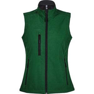 SOLS Dames/dames Rallye Soft Shell Bodywarmer Jacket (Fles groen)