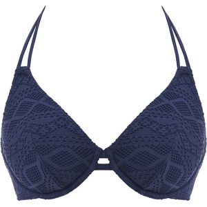 Freya Sundance Halter Bikinitop Denim Maat 80F