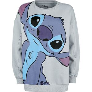 Lilo & Stitch Stitch Dames Sweatshirts - heather grijs - S