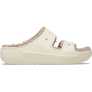 Crocs Classic Cozzzy Sandal - Volwassenen - Slippers - Beige - Maat 43/44