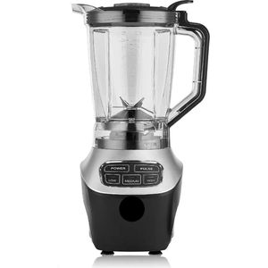 Slow Juicer - Juicer - Voedselmolen - Sapcentrifuge - 1201-1500W - Heavy Duty - Commerciële kwaliteit - Timerblender - Mixer - Juicer - Fruitkeukenmachine - IJssmoothies - Drie snelheden - Zwart