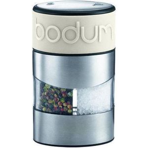 Bodum Twin Peper- en zoutmolen - Gebroken wit