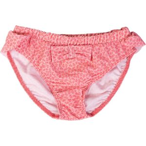 Petit Crabe UV werend Bikinibroekje Meisjes Bloemen - Roze - Maat 98-104