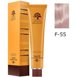 Arganmidas Marokkaanse Arganolie Haarkleurcrème F-55 / Haarkleur Sakura Roze 100 ml