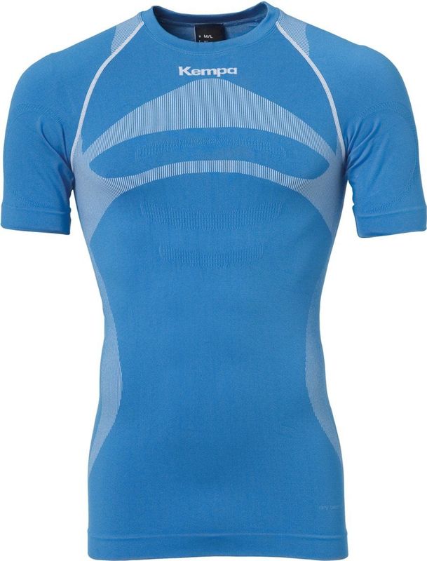 Kempa - Attitude Pro - Thermoshirt - Zwart - 72% Polyester, 21% Polyamide, 7% Elastaan