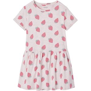 Meisjesjurk - Nude - Jerseyjurk