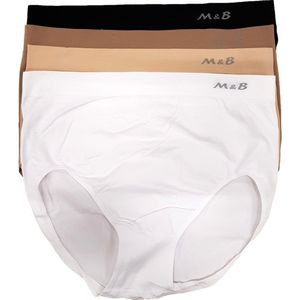 Naadloze dames slips 4pack maat XXL