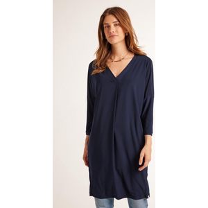DIDI Dames Loose dress Sandy Dark navy maat 36