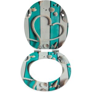 Boraboi ® Stijlvolle Toiletbril Met Zacht Sluitend Mechanisme En Verstelbare Scharnieren Voor Universele Pasvorm