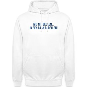 Padel Grappig Citaat | Ik Ben Gaan Padellen Hoodie Unisex