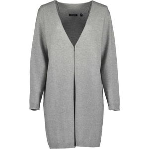 Blue Seven dames vest lang lichtgrijs - maat 38