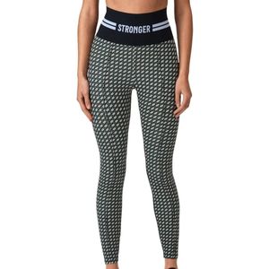 Stronger - Verve Tight - Sport Tights - Dames - Groen - Maat XXL