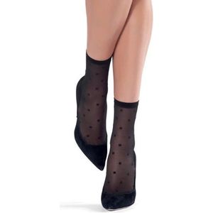 Oroblu Demi-Bas Cloe 20 Pantysokje - Kleur Zwart - Maat One size