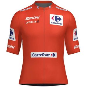 Santini - La Vuelta Leader - Korte Mouw Wielertrui - Oranje