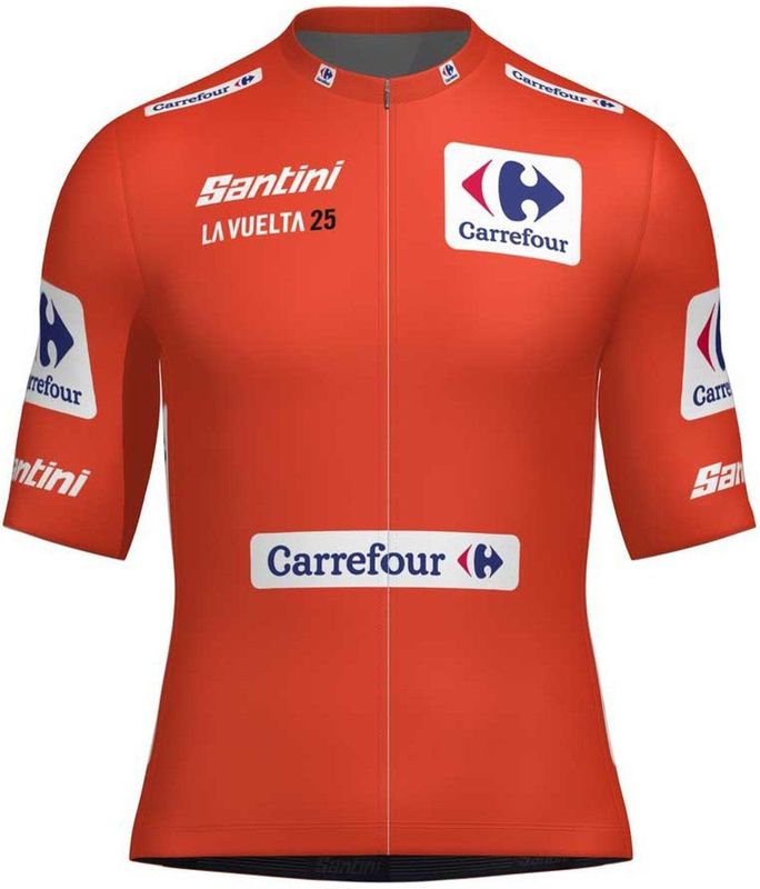 Santini - La Vuelta Leader - Korte Mouw Wielertrui - Oranje