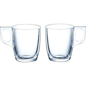Arcoroc Espresso glazen - 12x - transparant glas - 4 x 6 cm - 90 ml