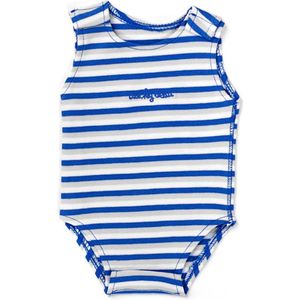 Ducky Beau Unisex Rompertje - Cobalt - Maat 48