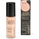 Satin Cream Foundation - Crèmekleurig - SPF 20 - Hydraterend