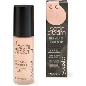 Satin Cream Foundation - Crèmekleurig - SPF 20 - Hydraterend