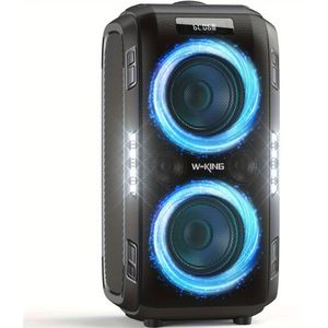 Draadloze Speaker – Bluetooth Luidspreker – Portable Subwoofer – Outdoor Speaker – Stereo Box – 200W Krachtig Geluid – 76500mAh Lange Batterijduur