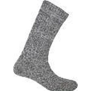 Apollo 124010 Noors Sokken Grof - Grijs | 1 bundel (3 paar) - 39-42