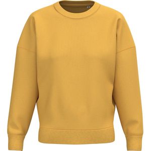 Native Spirit Ecologische dames sweater met ronde hals en afhangende mouwen NS439 - Sun Yellow - L