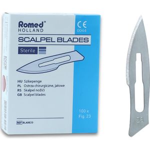Romed scalpelmesjes nr. 23 steriel Romed
