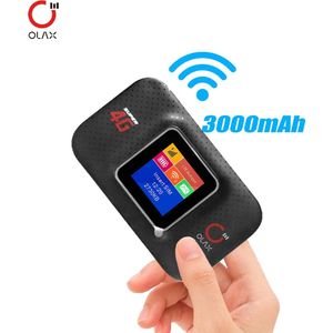 Olax 4G MIFI Router - Draagbare Mobiele HotSpot - Zwart