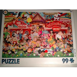 Legpuzzel - puzzel - vakantie - 99 stukjes - kinderen - Toy universe