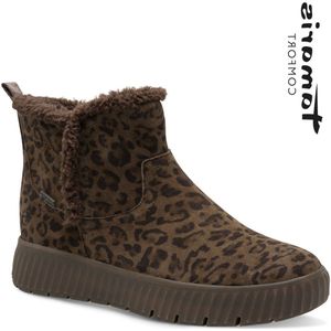 TAMARIS - Comfort WL Boot Duo-tex - Sneeuwlaarzen - Dark Leopard