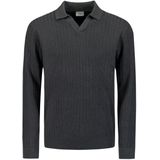 No Excess - Riva - Poloshirt - Antraciet - Regular-Fit