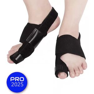 Advero - Teencorrector - Hallux Valgus - Grote Teencorrector - SET VAN 2 LINKS & RECHTS - Tenenspreiders