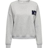 ONLSWEAT LIFE L/S CREW O.SIZE STATE NOOS