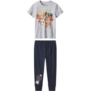 paw patrol pyjama glow in the dark - skye - Pyjama Kinderen - paw patrol - Korte mouw - lange broek - Maat 110/116 - katoen