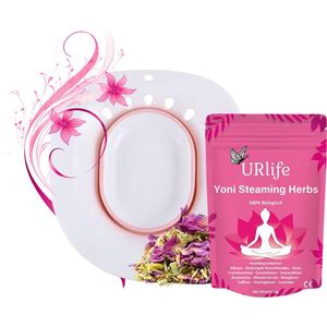 URlife® Yoni Steam Stoombad – Inklapbaar Vaginaal Bad voor Intieme Verzorging & Postpartum Herstel – Vaginale Douche