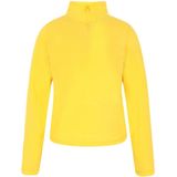 HOMEBASE - Trui - Geel - Fleece - Extra Lange Mouwen - Ritssluiting