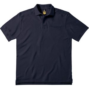 Skill Pro Workwear Pocket Polo Men B&C Collectie maat 3XL Donkerblauw/Navy