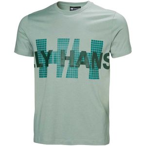 Helly Hansen - Core Graphic T 2.0 - T-shirt - Groen - Korte Mouwen