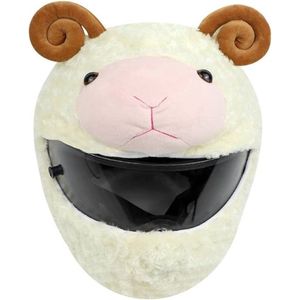 Geit Helmhoes - Motor - Scooter - Fiets - Universeel - Accessoire - Grappige hoes