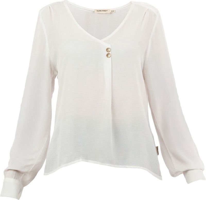 SURI FREY - SFY Blouse Freyday - Blouse - Wit - Viscose