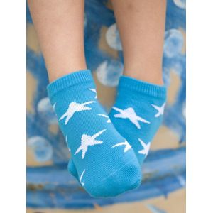 Bonnie Doen sneaker sokjes maat 23/26 lagoon