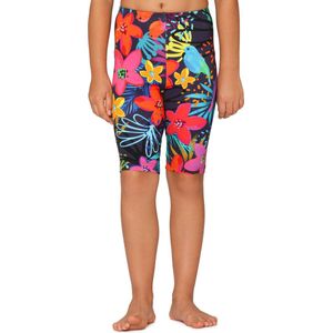 Merry Style Meisjes Leggings - Sport - Vrijetijdsbroek - Korte - Katoen - Vogels/Bloemen - 116 - MS-MS10-406-LE