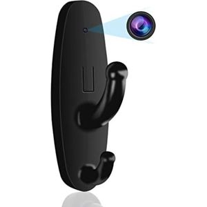 Spy camera draadloos - Mini camera draadloos - Werkt op batterijen - Zwart
