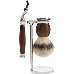 MÜHLE -Scheerset 3-delig -Sophist -Ironwood -Mach3