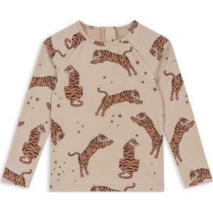 Konges Sløjd Aster zwemshirt kind - Tiger - Maat 2 jaar