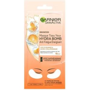 Garnier SkinActive Tissue Oogmasker Hydra Bomb Orange - 3 x - Voordeelverpakking